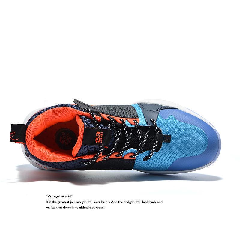 Men Professional High-top Basketball Shoes Men's Cushioning Light Basketball Sneakers Mesh Breathable Outdoor Sports Shoes