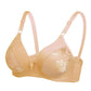 Comfortable No Steel Rings Gathering Bra Adjustable Top Support Breathable Anti-sagging Ladies Bra