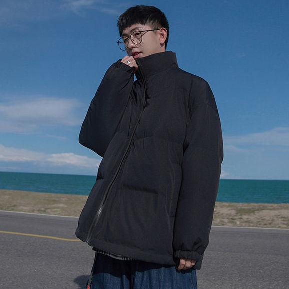 Padded Jacket Men's Winter Thickening and Warmth Korean Version of The Loose Trend Padded Jacket Ins Hong Kong Style Student Bread Suit Jacket