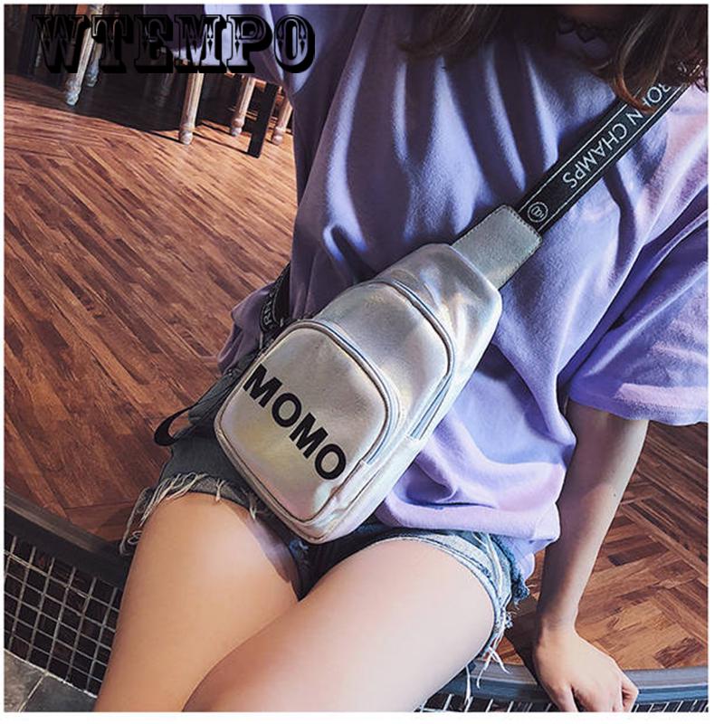 Casual chest bag summer handbags trend wild Messenger bag shoulder bag letter fashion