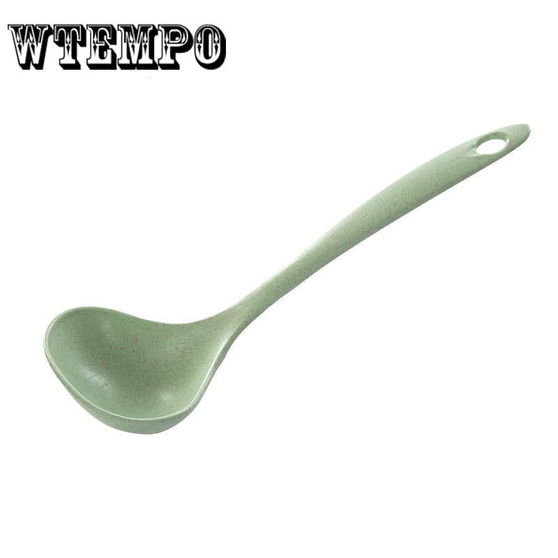 Spoon 23cm Handmade Plastic Spoon Kitchen Cooking Utensil Coffee Soup Dessert Spoon