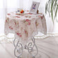 Tablecloth Round Tea Table Cloth Household Bedside Table Cover Towel Fresh Tablecloth Living Room Rectangular Tablecloth