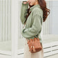 Female Bag Fashion Trend Bucket Bag Mobile Phone Bag Shoulder Messenger Bag Female Bag Small Fresh Trendy Bag