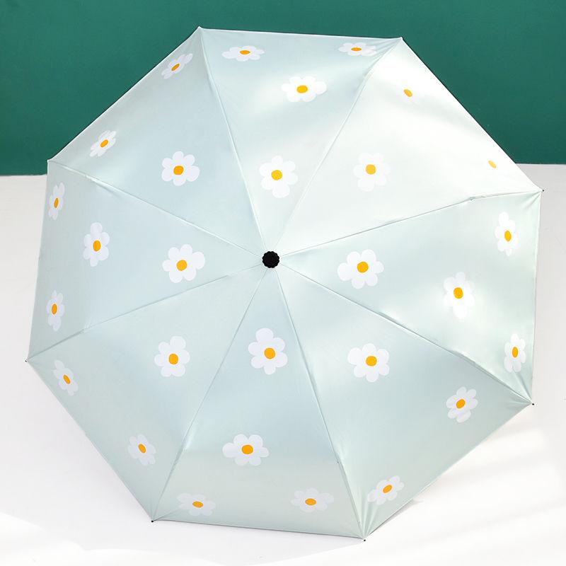 Fully Automatic Folding Umbrella Women's Korean Version of The Sun Umbrella Sun and Rain Dual-use Sun Umbrella UV Protection