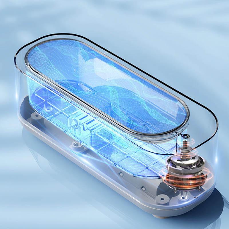 Ultrasonic Glasses Cleaning Machine Portable Glasses Washing Machine Artifact Contact Lens Jewelry Braces Cosmetic Contact Lens Cleaner
