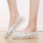 Female Mother Shoes Spring and Autumn Single Shoes Flat Shoes Summer  Plastic Beach Shoes Sandals Loafer Shoes for Women