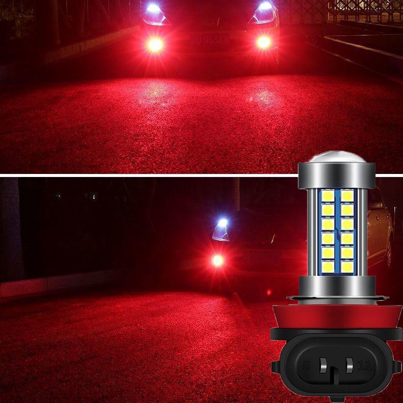 H11 220W LED Car Front Fog Light Super Bright Headlight Color Natural/ Strobe Light Car Light Bulb