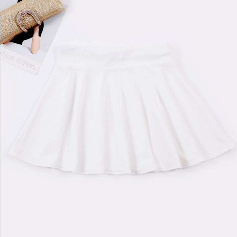 WTEMPO  Skirt Women Fashion Summer Black A-line High Waist Gauze Pantskirt