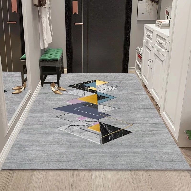 Door-to-door Light Luxury Door Mat Living Room Large Carpet Coffee Table Mat Kitchen Bathroom Anti-slip Carpet Bedside Mat