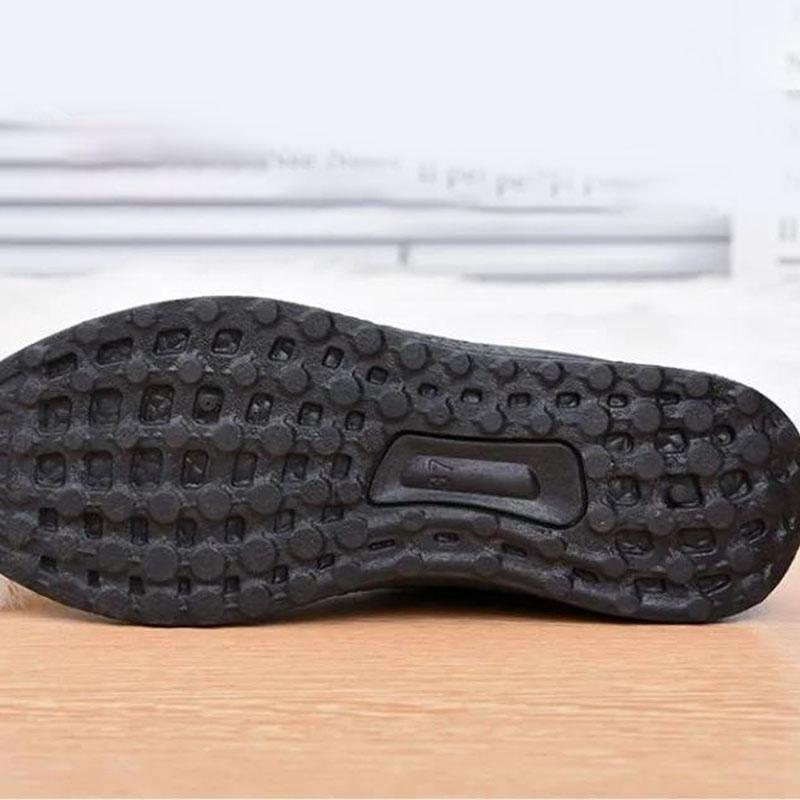 Winter Women's Waterproof Padded Warm Cotton Shoes Flat Non-slip Plus Fleece Cotton Boots