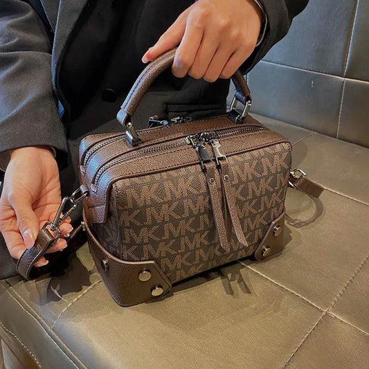 Bags Women's Bags Net Red Messenger Bag Printing Shoulder Fashion Ladies Portable Boston Pillow Bag