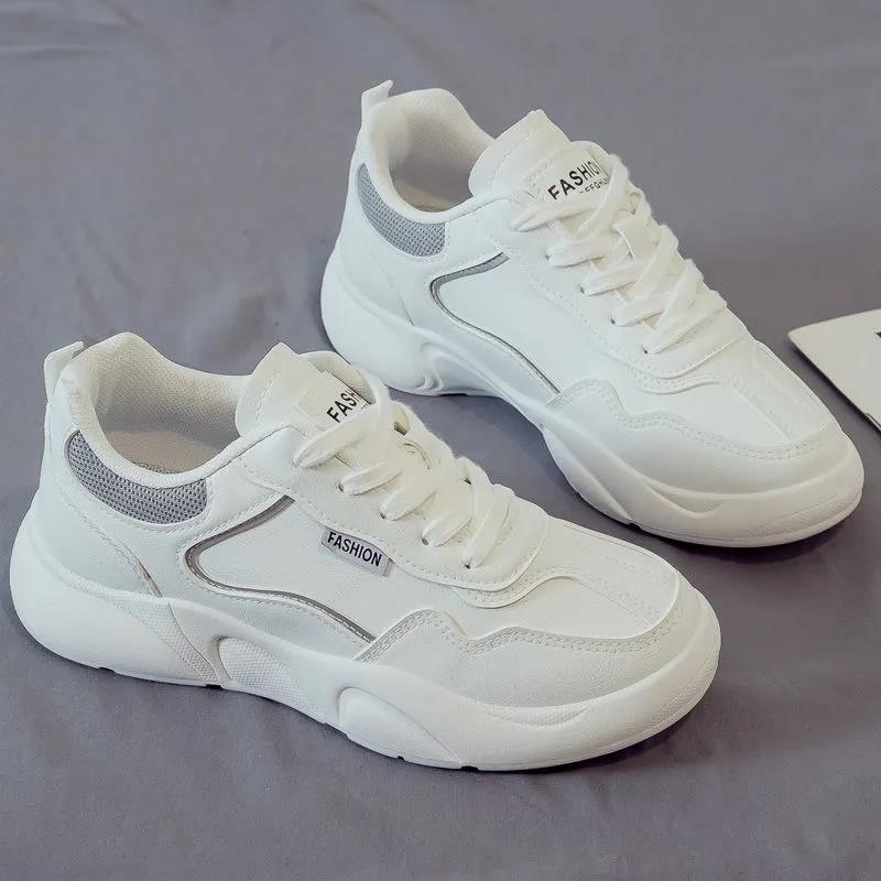 Little White Shoes Female Wild Student Sports Shoes Old Shoes Ins Hyuna Tide Shoes Sneakers