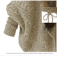 Autumn and Winter Plus Size Sweater Long Sleeve Loose Stand Collar Jacket Cardigan Bat Sleeve Youth Female Top