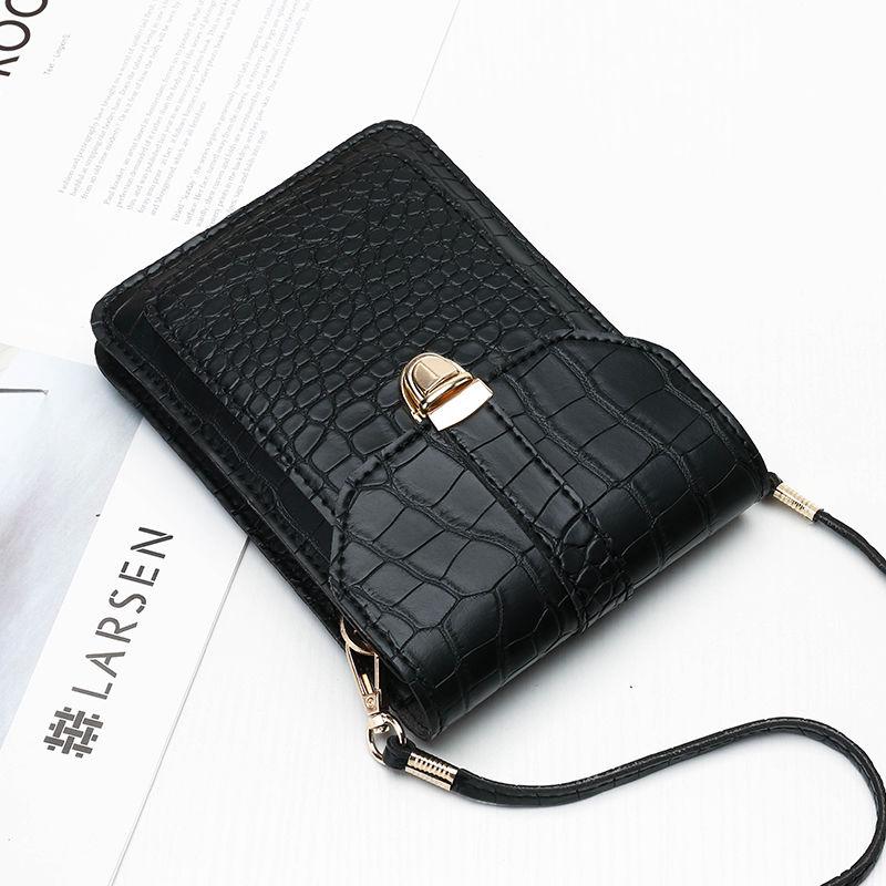 Summer Mobile Phone Female Bag Single Room Messenger Bag Hanging Neck Vertical Casual Versatile Mini Convenient Sweet Bag
