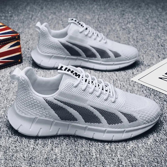 2021 New Summer Men's Shoes Trend Sports Running Shoes Men's Casual Mesh Shoes