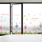 Children's room art wall stickers removable pvc background kindergarten birds of spring