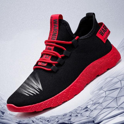 Men Sneakers Breathable Lace Up Men Mesh Shoes Fashion Casual No-slip Men Vulcanize Shoes