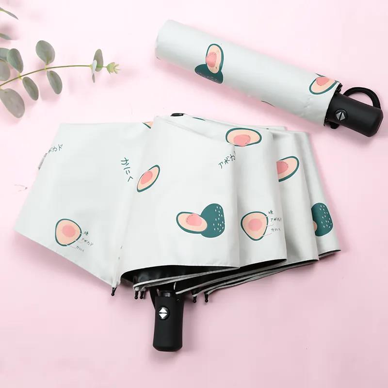 Fully Automatic Sunny Umbrella Dual-use Folding Sun Umbrella Female Sunscreen UV Protection Sunshade Ins
