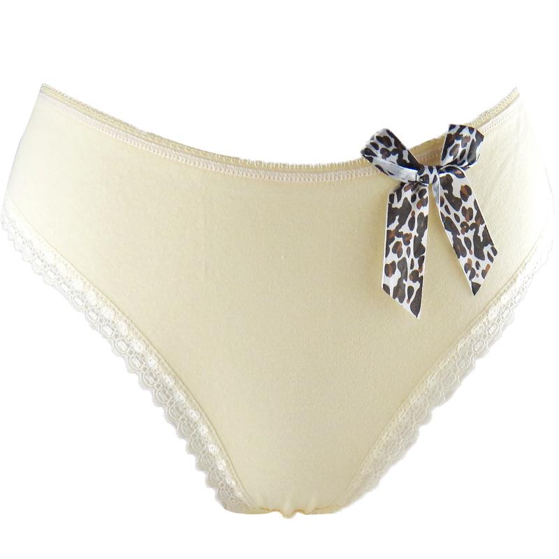 WTEMPO 6 Pcs/Lot Underwear Women Panties Cotton Briefs G-String Lingerie Soft Pants Ladies Briefs