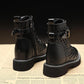Women's Summer Thin Martin Boots All-match British Style Breathable Single Boots Mesh Cutout Boots