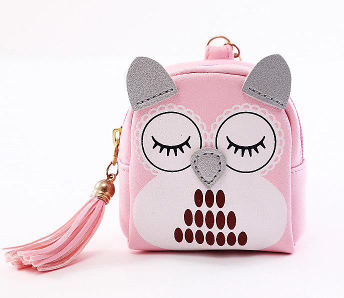 Owl Coin Purses Women Wallets Small Cute Cartoon Kawaii Card Holder Key Money Bags for Girls Ladies