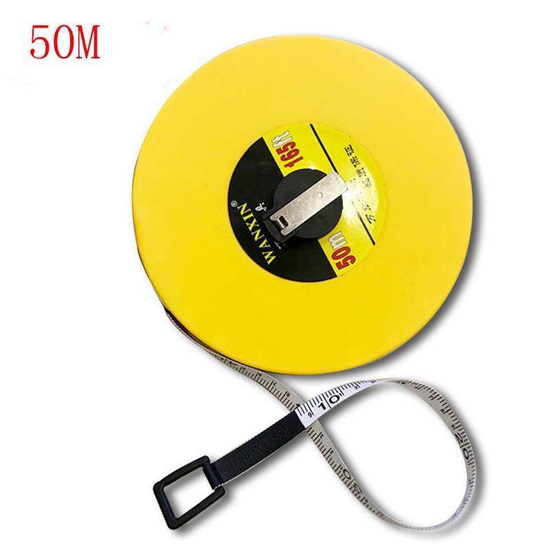 1/3pcs Engineering Tape 10/20/30/50/100m Fiber Soft Ruler Construction Measuring Ruler Measure The Land