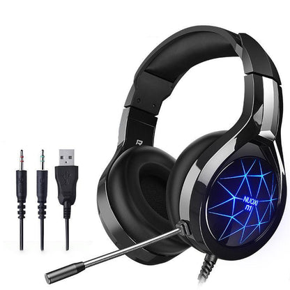 Computer Mobile Phone Headset Headset Computer Headset Gaming Game Eating Chicken Desktop Notebook Wired 7.1-channel Microphone