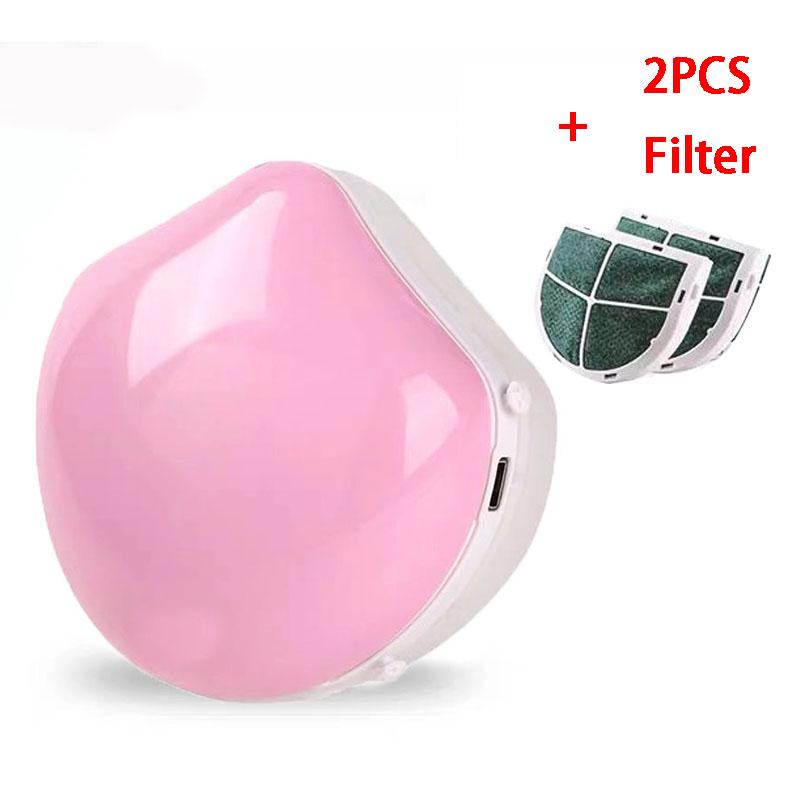Children Electric Face Mask n95 Kids Reusable Face Mouth Mask with 2pcs Filter Anti PM2.5 Dust Mask respirator