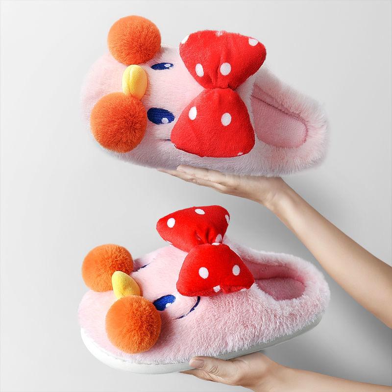 Indoor Warm Cotton Slippers Comfortable Soft-soled Shoes Soft and Fluffy Indoor Leisure Home Essential
