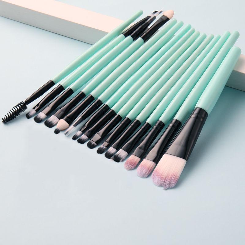 7 Pcs Diamond Shape Makeup Brush Set Dazzle Glitter Foundation Powder Makeup Eyeshadow Brush Kit