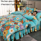 Milk Velvet Four-piece Suit Plus Velvet Thickening Soft Skin-friendly Bedding Double-sided Velvet Bed Skirt Is Resistant To Dirty Winter
