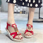 Sandals Female Summer Bohemian Flat Students Korean Version of All-match Casual Roman Beach Shoes Women