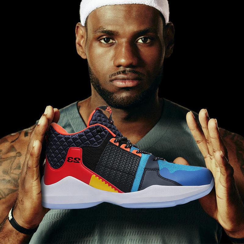 Men Professional High-top Basketball Shoes Men's Cushioning Light Basketball Sneakers Mesh Breathable Outdoor Sports Shoes