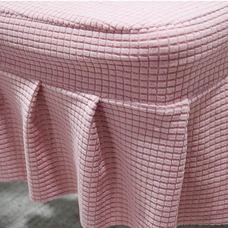 Household Thickened Dining Table and Chair Cover Universal Universal Dining Chair Cover Elastic Stool Cover Siamese Chair Cushion Cover