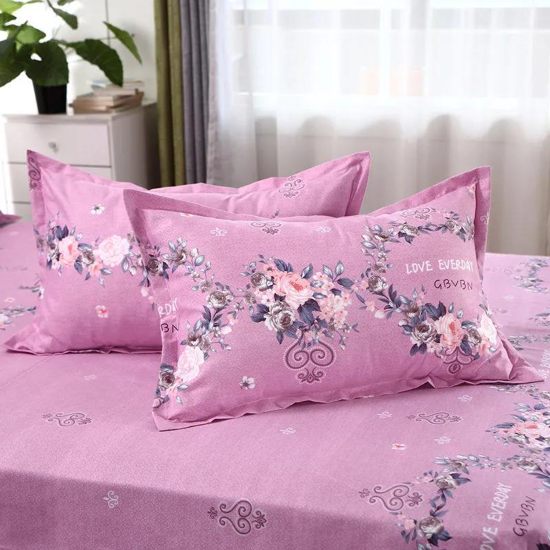 Two-pack Pillowcase Thickened Pillow Core Protective Cover Single and Double Soft and Breathable Pillowcase