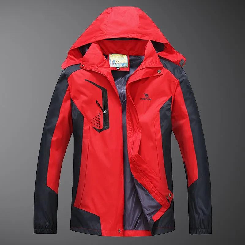 Spring and Autumn Jackets Men's and Women's Jackets Outdoor Thin Jackets Windproof and Rainproof Mountaineering Suits Loose Casual Gowns