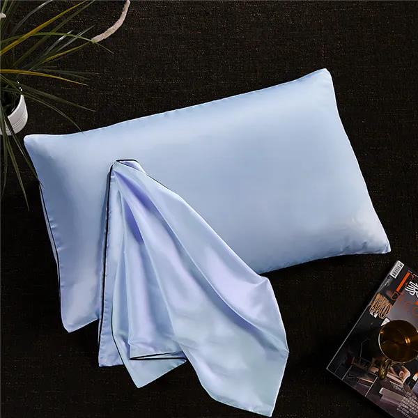 Cool Washed Silk Pillowcase Silky Soft Pillowcase Pillowcase Nude Sleeping 48x74cm
