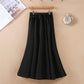 Summer Floral Printed Chiffon Women's Skirt High Waist A-line Long Skirts Female Casual Lady Skirt
