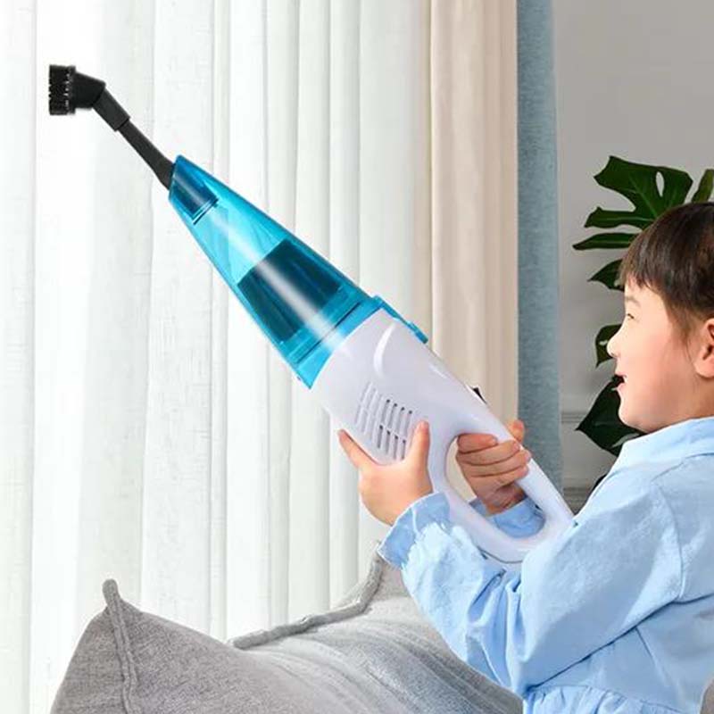 Vacuum Cleaner Household Powerful Small Handheld Push Rod Large Suction Mini Carpet Mite Removal Vacuum Cleaner