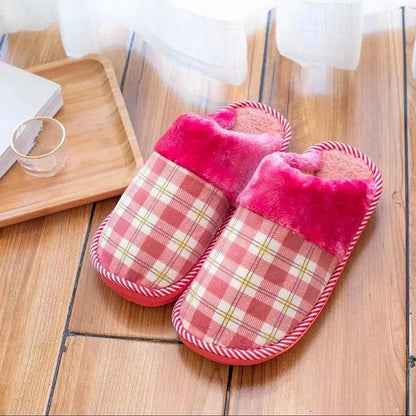 Cotton Slippers Women's Home Home Indoor Slippers Winter Non-slip Thick-soled Shoes
