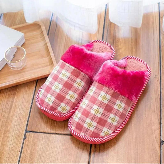 Cotton Slippers Women's Home Home Indoor Slippers Winter Non-slip Thick-soled Shoes