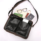 Business Briefcase Men Fashion Leather Large Capacity Pocket Anti-theft Handbag Computer IPAD Bag
