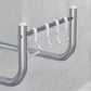 Stainless Steel Bathroom Basin Rack Washbasin Rack Kitchen Cutting Board Pot Cover Rack Basin Storage Rack Nail-free Wall Hanging Rack Basin Rack