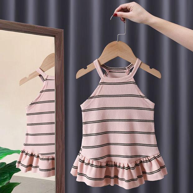 Girls' Dresses Summer Dress Western Style Floral Skirt Baby Style Dresses Korean Princess Dress
