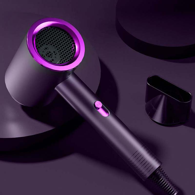 Professional Household Hair Dryer Electric Silent Hair Dryer Blue Negative Ion Air Collection Hair Dryer