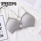 Bra Fitness Bralette Crop Sexy Pad Tank Tops Women Underwear Floral Lace
