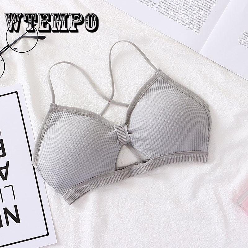 Bra Fitness Bralette Crop Sexy Pad Tank Tops Women Underwear Floral Lace