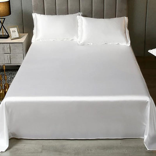 Silky Summer Student Dormitory Sheets Skin-friendly Home Ice Silk Sheets