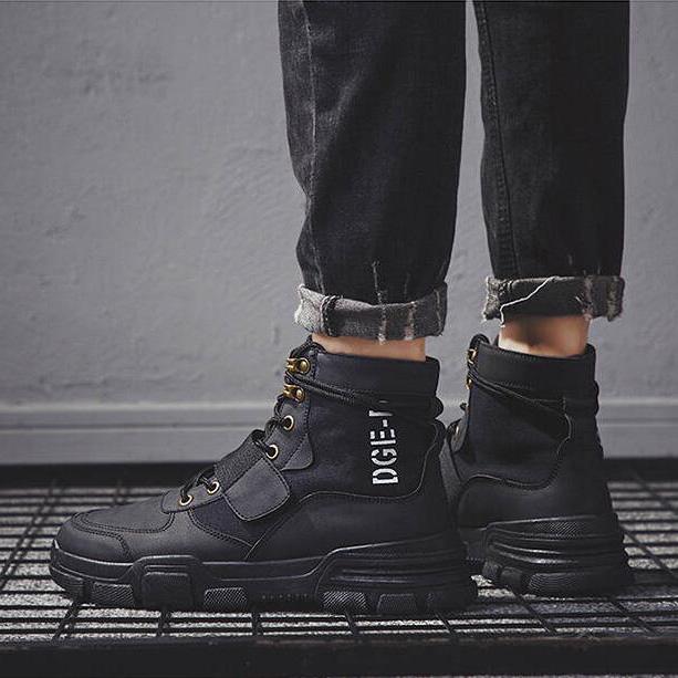 Men's Army Military Boots Casual Sneaker Autumn Winter Fashion Martin Boots Men's Shoes Desert Boots