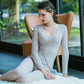 Cotton Autumn Clothes and Long Pants Suit Women's Autumn and Winter Body Thermal Underwear Tight-fitting Bottoming